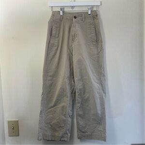 Old Navy Wide-Leg Chino Pants in Light Khaki